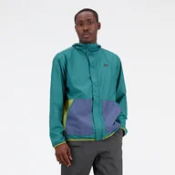Kurtki męskie - Kurtka męska New Balance MJ31507VDA  zielona - miniaturka - grafika 1