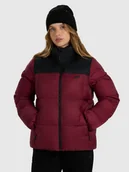 Kurtki damskie - 4F Kurtka puchowa z wypełnieniem syntetycznym damska - czerwona L - miniaturka - grafika 1
