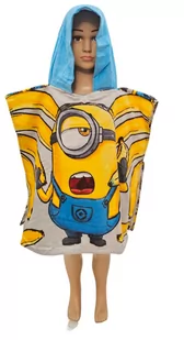 SpongeBob Ręcznik DZIECIĘCY z Kapturem PONCHO OKRYCIE KĄPIELOWE PONCZO - Okrycia kąpielowe dla dzieci - miniaturka - grafika 1