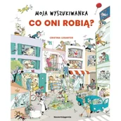Literatura popularno naukowa dla młodzieży - Co oni robią? Moja wyszukiwanka - Cristina Losantos - książka - miniaturka - grafika 1