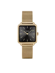 Zegarek Cluse Zegarek CW10308 Mesh Black, Gold Colour - - Zegarki damskie - miniaturka - grafika 1