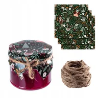 Pojemniki kuchenne - KAPTURKI NAKŁADKI SŁOIKI PRZETWORY BUTELKI SERWETKI ŚWIĄTECZNE SZNUREK x50 - miniaturka - grafika 1