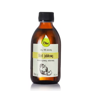 Ocet Jabłkowy 250 Ml Olini - Zdrowa żywność - miniaturka - grafika 1