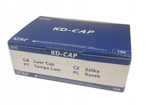KDM - Korek do wenflonu KD-CAP a'100 - Akcesoria medyczne - miniaturka - grafika 1