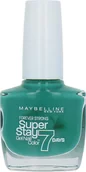 Lakiery do paznokci - Maybelline Maybelline, Super Stay 7 Days, Nail Polish, Nr. 605, Hyper Jade, 10 ml For Women - miniaturka - grafika 1