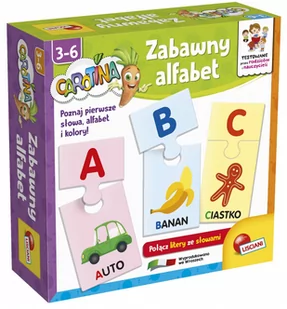 Dante Carotina Zabawny alfabet - Gry planszowe - miniaturka - grafika 1