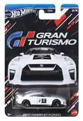 Zabawki zdalnie sterowane - Hot Wheels Gran Turismo 2017 Nissan GT-R 1:64 - miniaturka - grafika 1