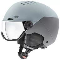 Kaski narciarskie - Kask narciarski Uvex Wanted Visor, z szybą - miniaturka - grafika 1