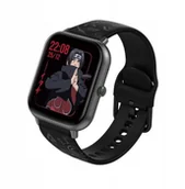 Smartwatch - Abyx Fit touch 3 Itachi Uchiwa space grau Czarny - miniaturka - grafika 1