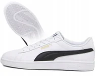 Sneakersy damskie - Buty damskie sportowe sneakersy Puma Smash 3 Skórzane Na Co Dzień - miniaturka - grafika 1
