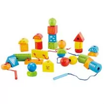 Hape Linka Tęczowych Kształtów - Zabawki interaktywne dla dzieci - miniaturka - grafika 1