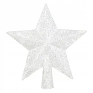 Gwiazda choinkowa biała 14 cm 1 szt.