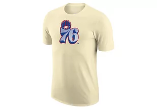 Nike Nba Philadelphia 76Ers Earned Edition Logo Dri-Fit Tee Flat Opal - Koszulki męskie - miniaturka - grafika 1