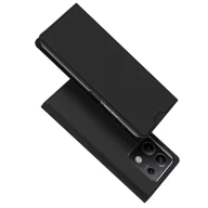 Etui i futerały do telefonów - Etui Dux Ducis Skin Pro z klapką i miejscem na kartę na Xiaomi Redmi Note 13 5G - czarne - miniaturka - grafika 1