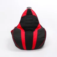 Fotele i pufy dla dzieci - Pufa Worek Dla Dzieci Gamebagos Czerwony - miniaturka - grafika 1