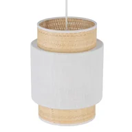 Lampy sufitowe - Lampa zwieszana ekologiczna Boho 5652 TK Lighting biały słomkowy - miniaturka - grafika 1
