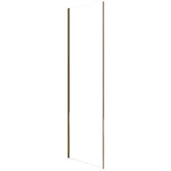 Ścianki i drzwi prysznicowe - Rea Rapid Gold ścianka prysznicowa 80 cm boczna złoty/szkło przezroczyste REA-K5621 - miniaturka - grafika 1