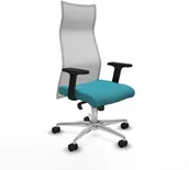 Fotele i krzesła biurowe - Krzesło Biurowe Piqueras y Crespo B2D086N Turkusowy - miniaturka - grafika 1
