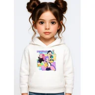 Bluzy dla dziewczynek - BLUZA DZIECIĘCA K-POPOWE ŁOWCZYNIE DEMONÓW HUNTRIX 146-152 Z KAPTUREM - miniaturka - grafika 1