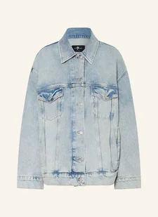 7 For All Mankind Kurtka Jeansowa Oli blau - Moda i Uroda OUTLET - miniaturka - grafika 1