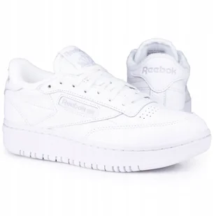 Buty sneakersy damskie Reebok Club C Double White GW0854 - Sneakersy damskie - miniaturka - grafika 1