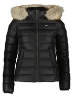 Kurtki damskie - Tommy Hilfiger Kurtka pikowana w kolorze czarnym - miniaturka - grafika 1