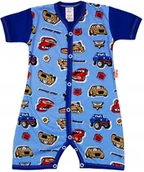 Pajacyki dla niemowląt - PAJAC KRÓTKI rękaw rampers , Autka chaber 56 KLEKLE - miniaturka - grafika 1