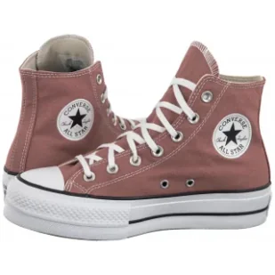 Trampki CTAS Lift Hi Light Saddle/Natural Ivory A10645C (CO596-f) Converse - Trampki damskie - miniaturka - grafika 1