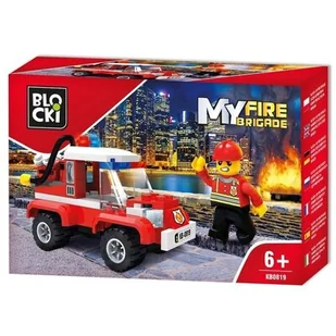 Klocki BLOCKI Klocki Blocki MyFire Wóz gaśniczy KB0819 - Klocki - miniaturka - grafika 1