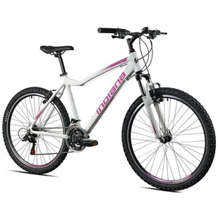 Rower górski MTB INDIANA X-Pulser 1.6 D19 26 cali damski Biało-różowy - Rowery - miniaturka - grafika 1
