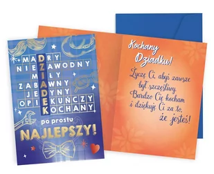 Karnet Dziadek - Kukartka - Kartki okolicznościowe i zaproszenia - miniaturka - grafika 1