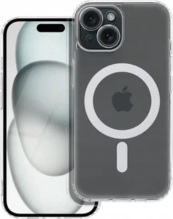 OEM Futerał FROST MAG COVER z ochroną aparatu kompatybilny z MagSafe do IPHONE 12 Pro Max transparentny - Etui i futerały do telefonów - miniaturka - grafika 1
