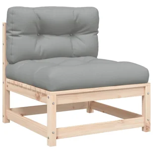 2-osobowa sofa ogrodowa z poduszkami, lite drewno sosnowe Lumarko! - Sofy ogrodowe - miniaturka - grafika 9