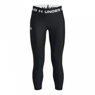 Legginsy - Dziewczęce legginsy treningowe UNDER ARMOUR HeatGear Armour Ankle Crop - miniaturka - grafika 1