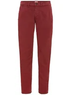 Spodnie męskie - Camel Active Spodnie chino w kolorze czerwonym - miniaturka - grafika 1