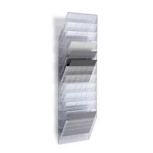 Durable Zestaw dwunastu poziomych pojemników Durable FLEXIBOXX A4 przeźroczysty 17097814 - Półki na dokumenty - miniaturka - grafika 2