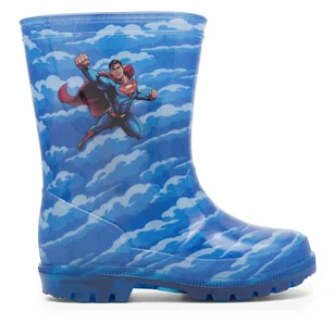 Kalosze Superman AW23-137WBSUM Niebieski - Buty dla chłopców - miniaturka - grafika 1