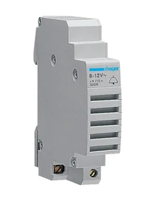 Hager SU212 8-12V/0,33A na szynę DIN - Dzwonki i gongi - miniaturka - grafika 1