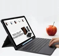Etui do tabletów - ROOFEI Galaxy Tab S7 FE/S8+/S7+ etui z klawiaturą QWERTZ - miniaturka - grafika 1