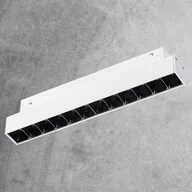 Akcesoria do oświetlenia - Ledowa lampa Komatsu Dot 6563 Shilo 12W 4000K do szyny magnetycznej biała - miniaturka - grafika 1