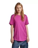 Koszulki i topy damskie - G-STAR RAW Women's Lash Fem Loose Top T-Shirt, różowy (fuksja red 4107-D609), S, Różowy (Fuksja Red 4107-d609), S - miniaturka - grafika 1