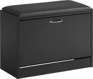 Szafki na buty - SoBuy FSR16-SCH Ławka do butów z poduszką do siedzenia Stojak na buty Wywrotka do butów - miniaturka - grafika 1