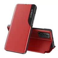 Etui i futerały do telefonów - Eco Leather View Case elegancki futerał etui z klapką i funkcją podstawki Xiaomi Redmi K40 Pro+ / K40 Pro / K40 / Poco F3 czerwony - miniaturka - grafika 1