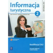 Podręczniki dla liceum - WSiP Informacja turystyczna Bazy danych i materiały promocyjne Podręcznik do nauki zawodu technik obsługi turystycznej część 2 - Zygmunt Kruczek - miniaturka - grafika 1