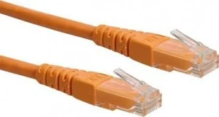Roline Roline PatchCord UTP Kat.6 3m pomarańczowy - Patchcordy - miniaturka - grafika 1