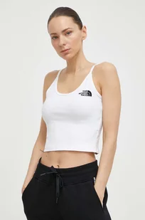 The North Face top damski kolor biały NF0A55AQFN41 - Koszulki sportowe damskie - miniaturka - grafika 1