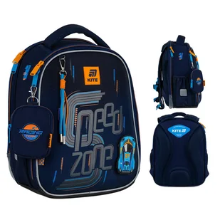 TORNISTER PLECAK SZKOLNY KLASA 1-3 DLA CHŁOPCA NIEBIESKI KITE - Plecaki szkolne i tornistry - miniaturka - grafika 1