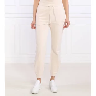 EA7 Spodnie dresowe | Regular Fit - Dresy damskie - miniaturka - grafika 1