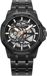 Zegarek Zegarek męski KENNETH COLE KCWGL2232904 czarny sportowy - Zegarki męskie - miniaturka - grafika 1