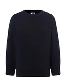 Bluzy dla dziewczynek - Bluza dziecięca robocza granatowa roz. 5/6 - miniaturka - grafika 1